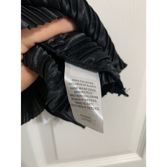 Bp. Plisse crop camisole in‎ black size Large NEW #bp451527MI - Picture 7 of 7